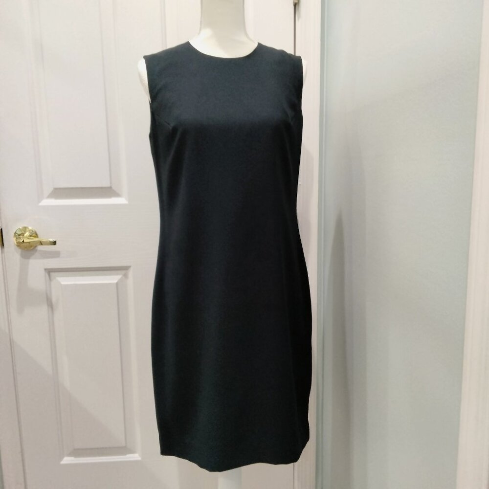 Worthington Black Sheath Dress, Fully Lined, Size 10
